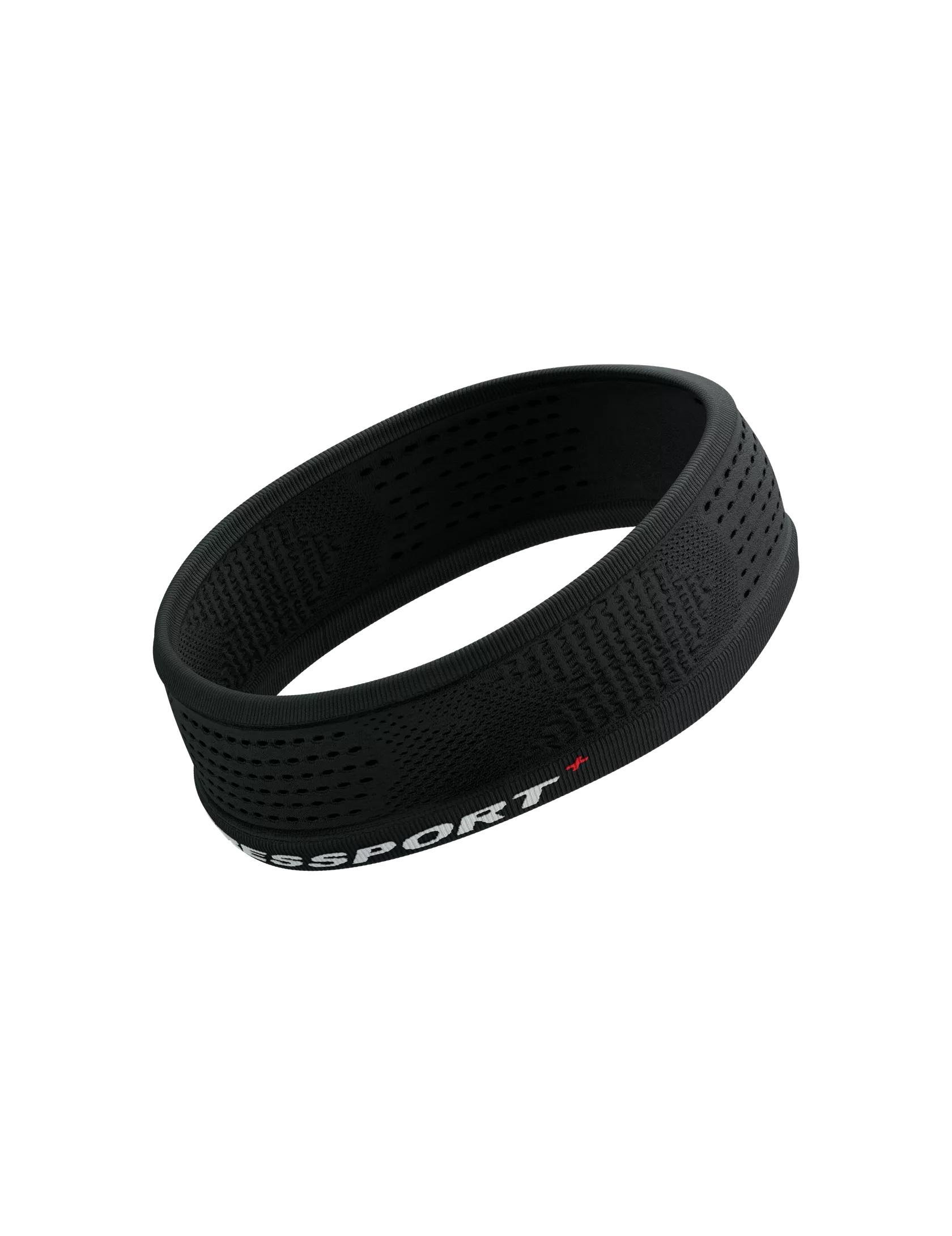 Пов'язка на голову Compressport Headband Thin On/Off Black - фото 2