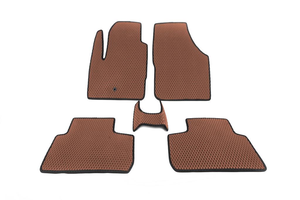 Коврики EVA Digital Designs для Land Rover Freelander II этилвинилацетат Коричневый