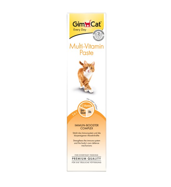 Лакомство для кошек GimCat Every Day Extra Мультивитаминная паста 200 г (1162214530)