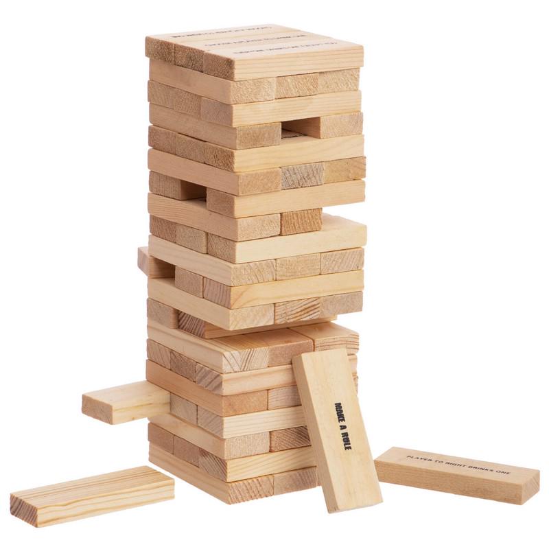 Гра настільна Дженга SP-Sport Drunken Tower Jenga GB076-1B дерево
