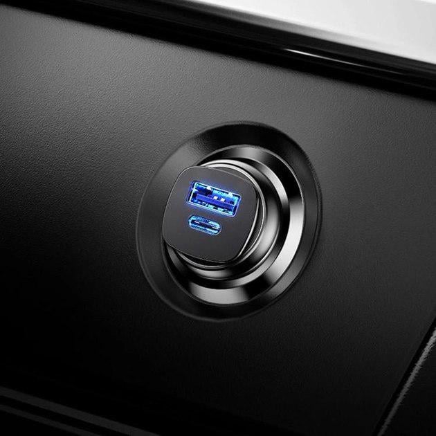 Зарядное устройство для телефона в автомобиль Baseus PPS Car Charger 30W PD3.0 QC4.0+ Black (CCALL-AS01) - фото 5 Зарядное устройство для телефона в автомобиль Baseus PPS Car Charger 30W PD3.0 QC4.0+ Black (CCALL-AS01) - фото 5