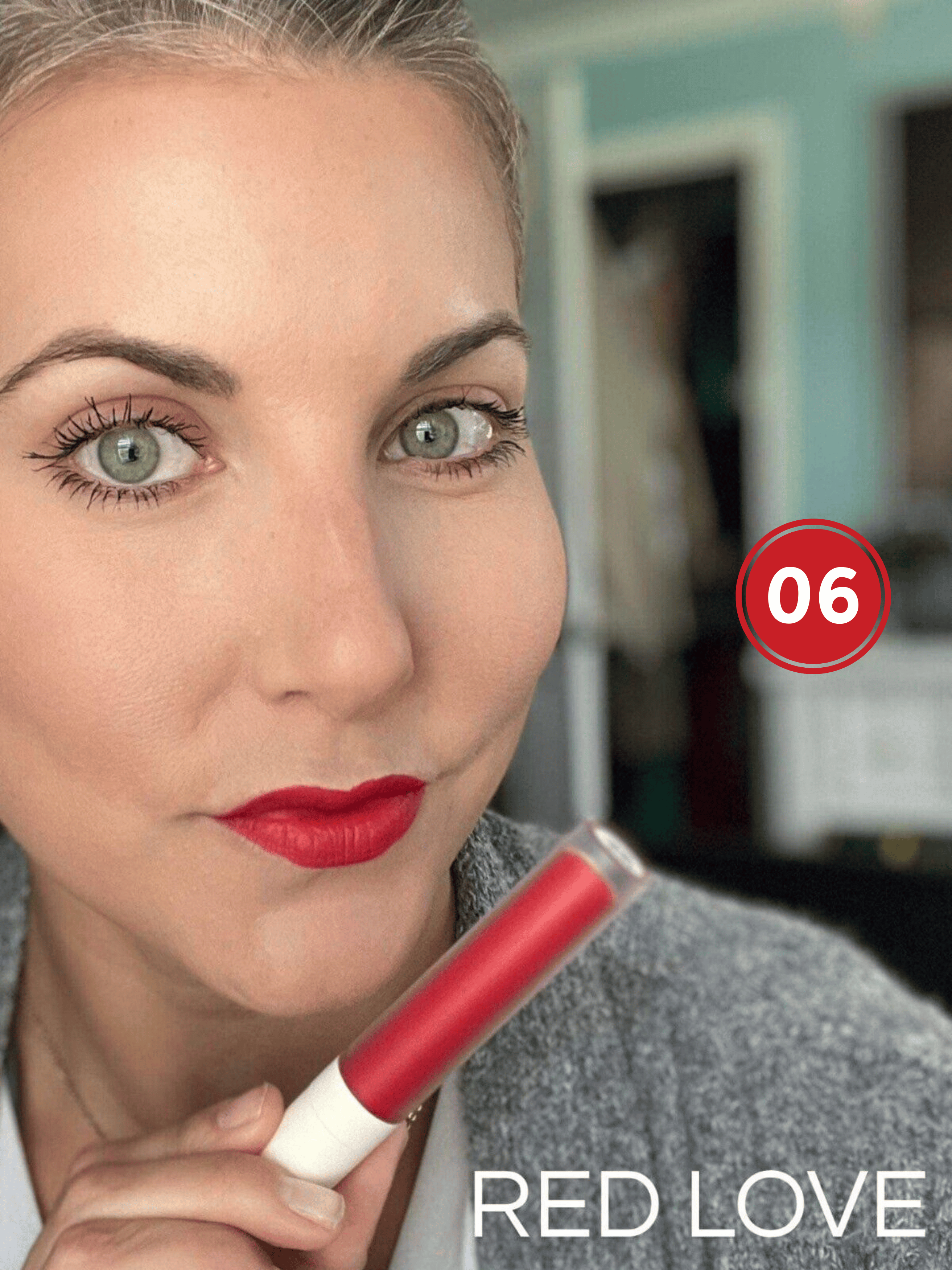 Помада рідка матова Farmasi 06 Red Love 4 г (77627832) - фото 3 Помада рідка матова Farmasi 06 Red Love 4 г (77627832) - фото 3