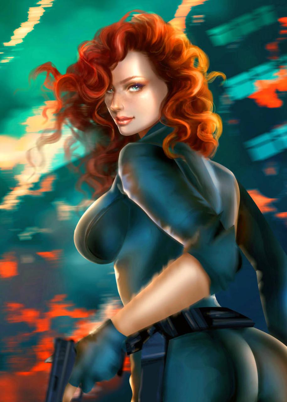 Картина GeekLand Black Widow (BW.09.008) Картина GeekLand Black Widow (BW.09.008)