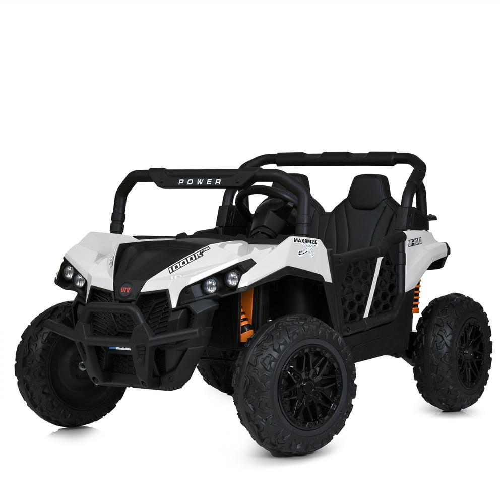 Детский электромобиль двухместный Bambi багги 300W M 5911EBLR 24V Белый
