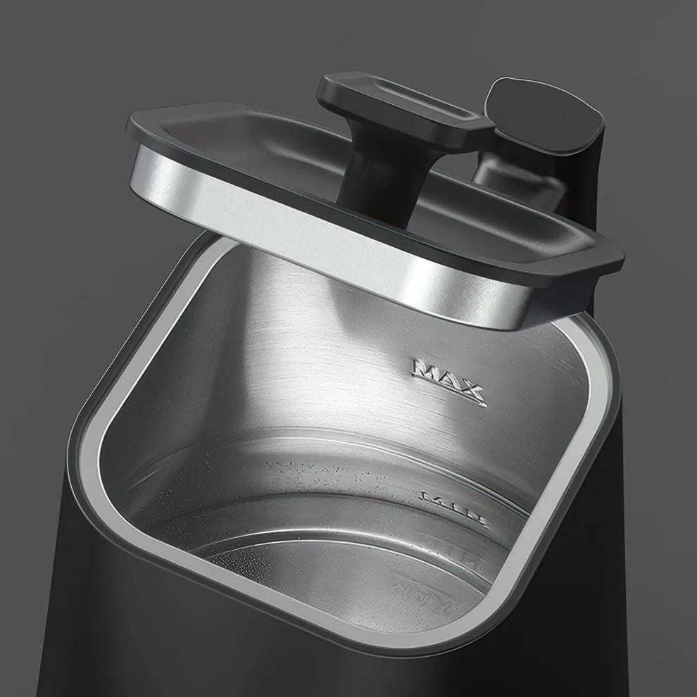 Чайник електричний KT10 Pro для кави з регулюванням температури 1000 мл Чорний (23714156) - фото 6 Чайник електричний KT10 Pro для кави з регулюванням температури 1000 мл Чорний (23714156) - фото 6