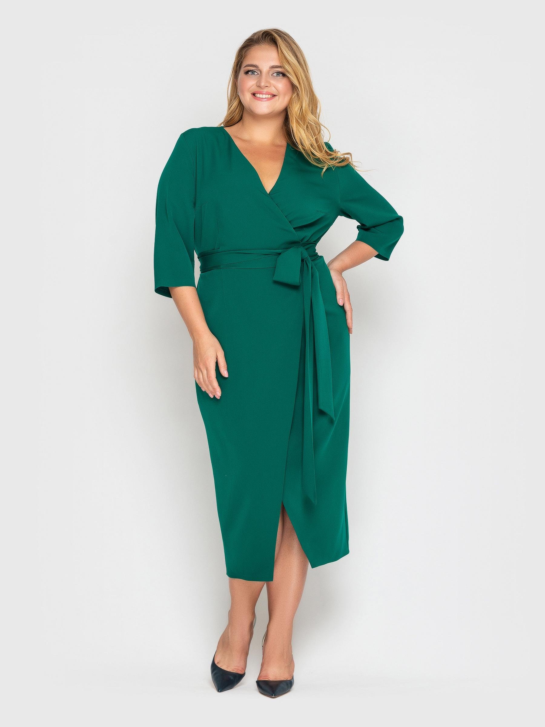 Платье VLAVI Жанин р. 58 Зеленый (133401-58)