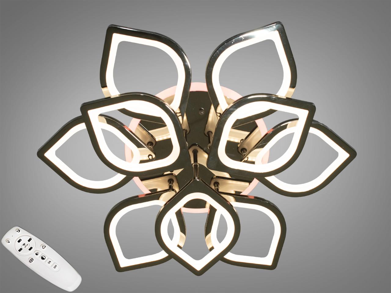 Люстра потолочная с димером LED 8073/6+3BHR 3col dim (2437593392)