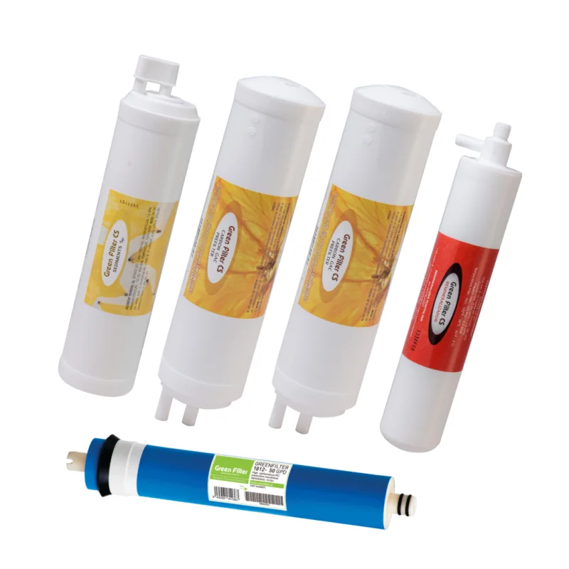 Набір картриджів Puricom Remineralizer для зворотного осмосу з мембраною 4 шт. (30849403)