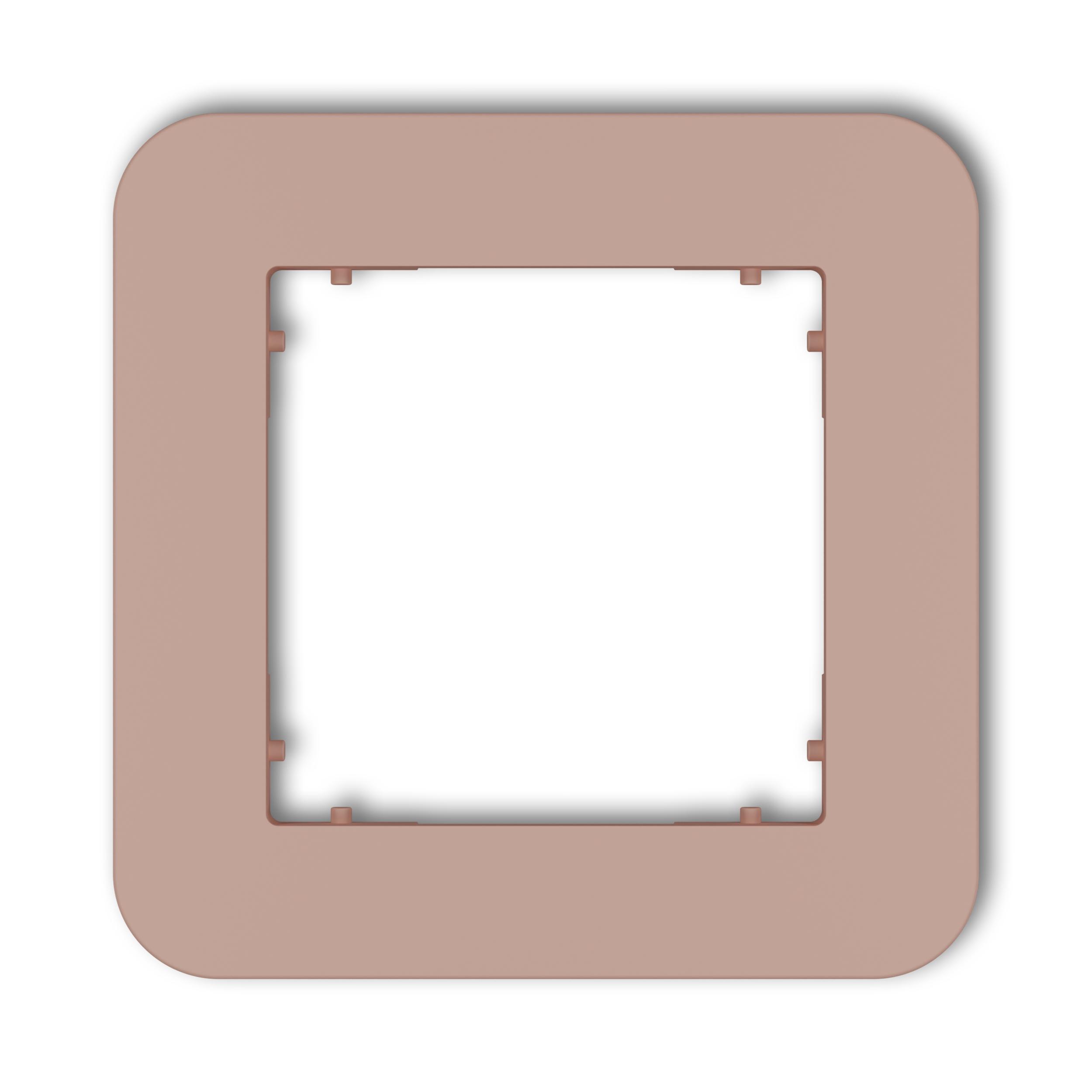 Рамка одинарная универсальная закругленная Karlik Mini Лососевый (62MRTZ-1) Рамка одинарная универсальная закругленная Karlik Mini Лососевый (62MRTZ-1)