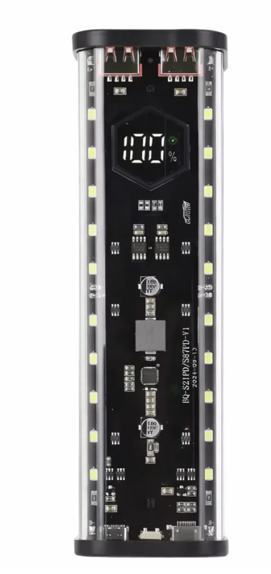 Корпус для павербанку 8х21700 22.5W USB-C Lightning