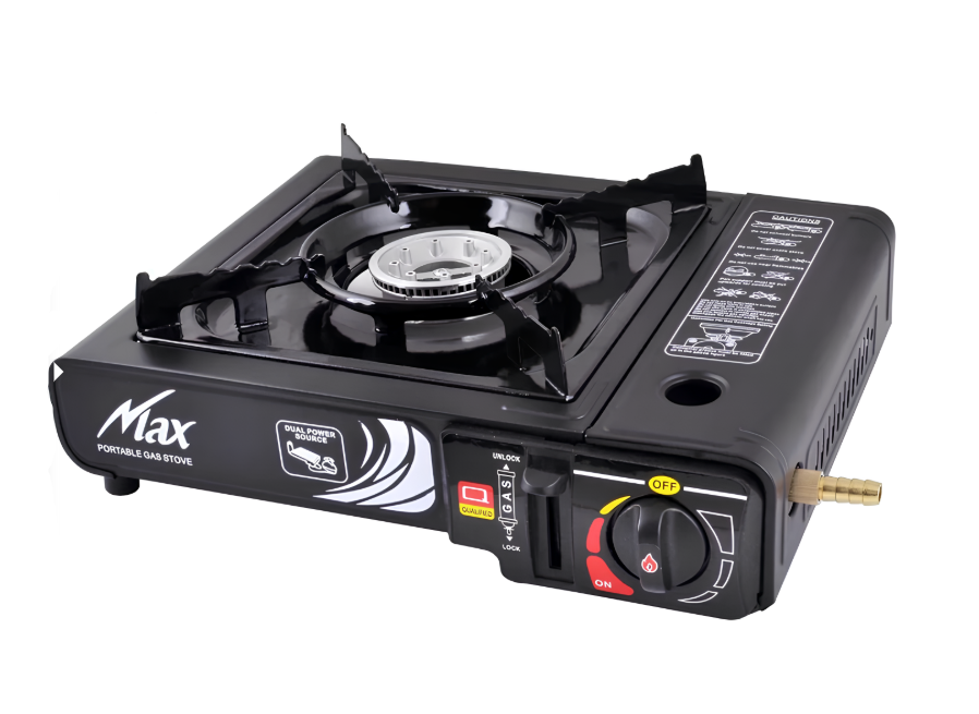 Плита газовая туристическая Maxsun MS-2500LPG с кейсом Black (3424)