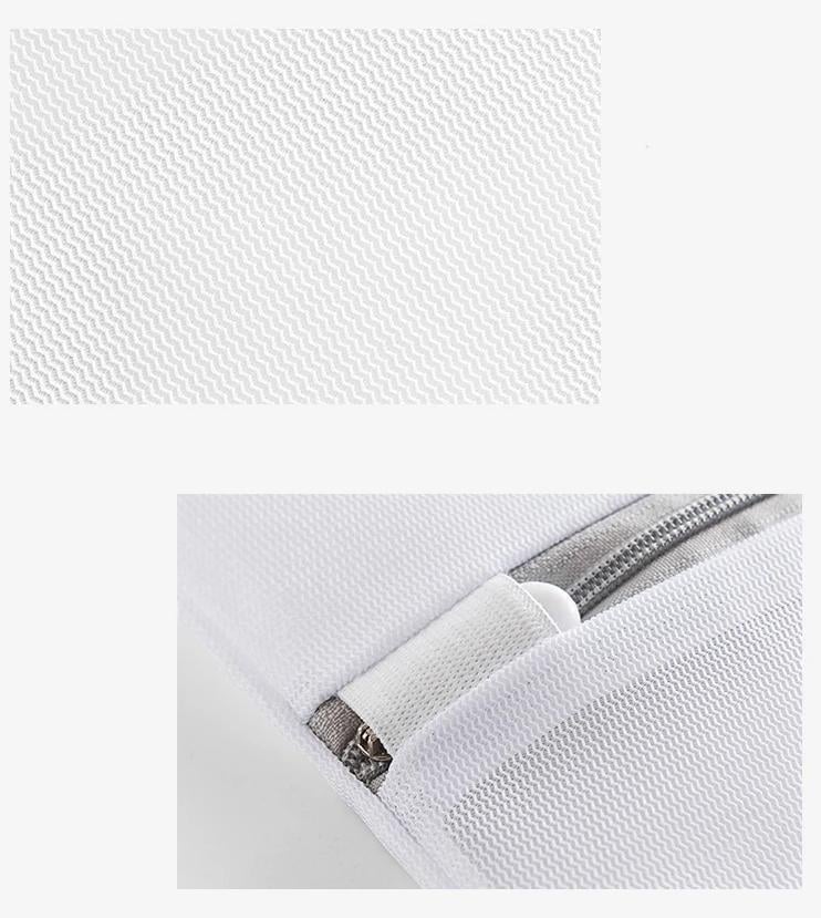 Чохол на блискавці для прання взуття 1 шт. Білий - фото 8