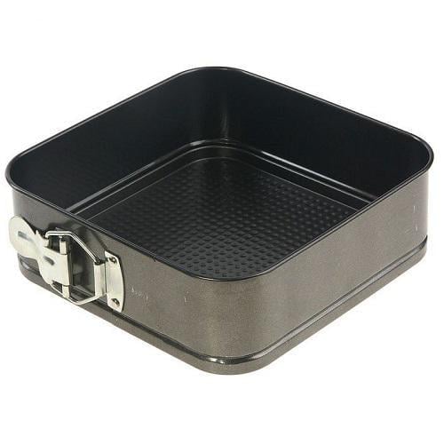 Форма для выпечки Stenson MH-0762 Квадрат разъемная 26х26х7 см (550136) - фото 3 Форма для выпечки Stenson MH-0762 Квадрат разъемная 26х26х7 см (550136) - фото 3