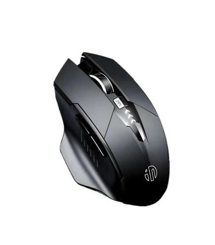 Миша бездротова INPHIC F1 з USB 2.4Gz акумулятором 1600 DPI Чорний - фото 6