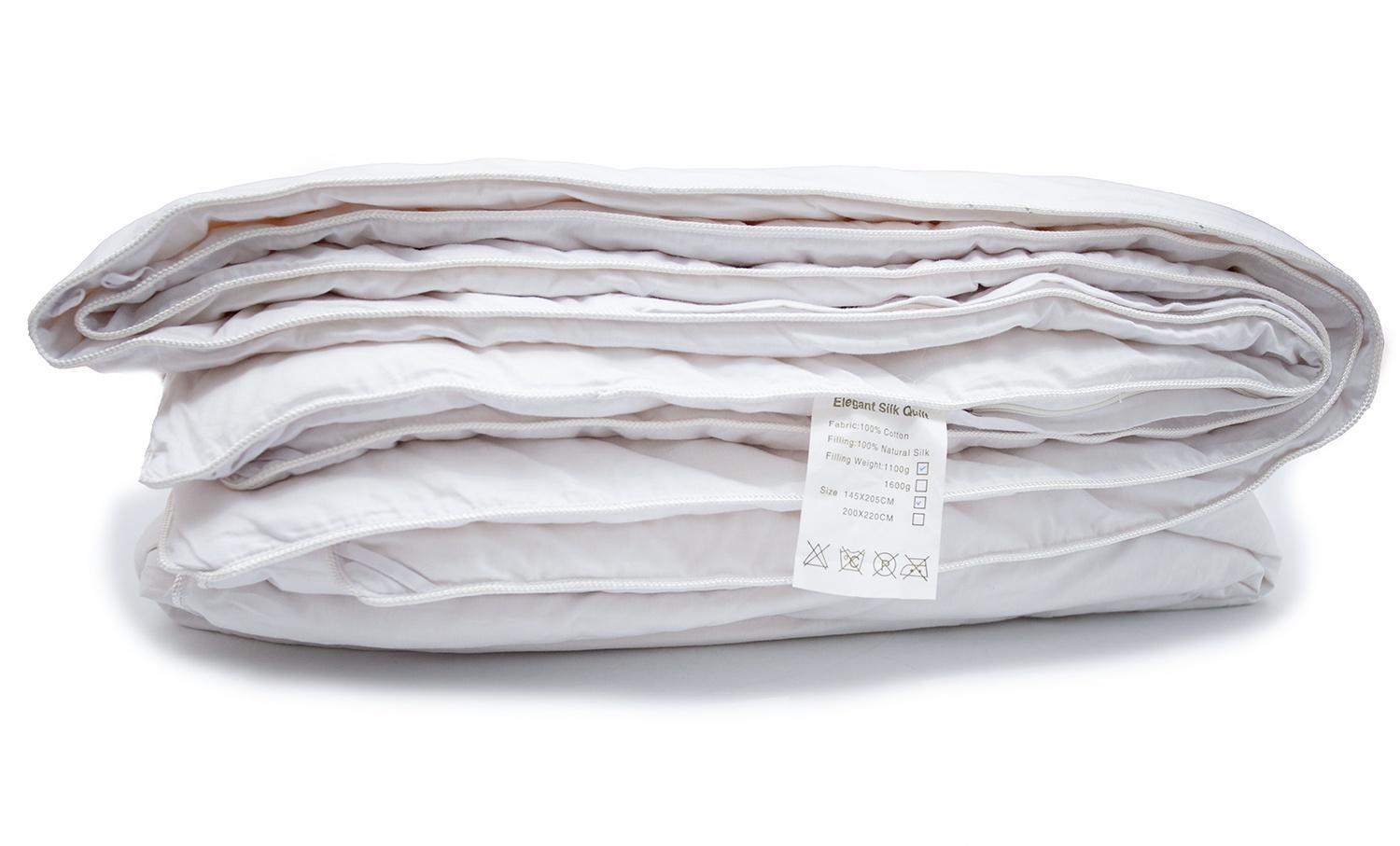 Шелковое одеяло Word of Dream Круги/шелк Mulberry 250 г/м2 145х205 см (00984) - фото 3 Шелковое одеяло Word of Dream Круги/шелк Mulberry 250 г/м2 145х205 см (00984) - фото 3