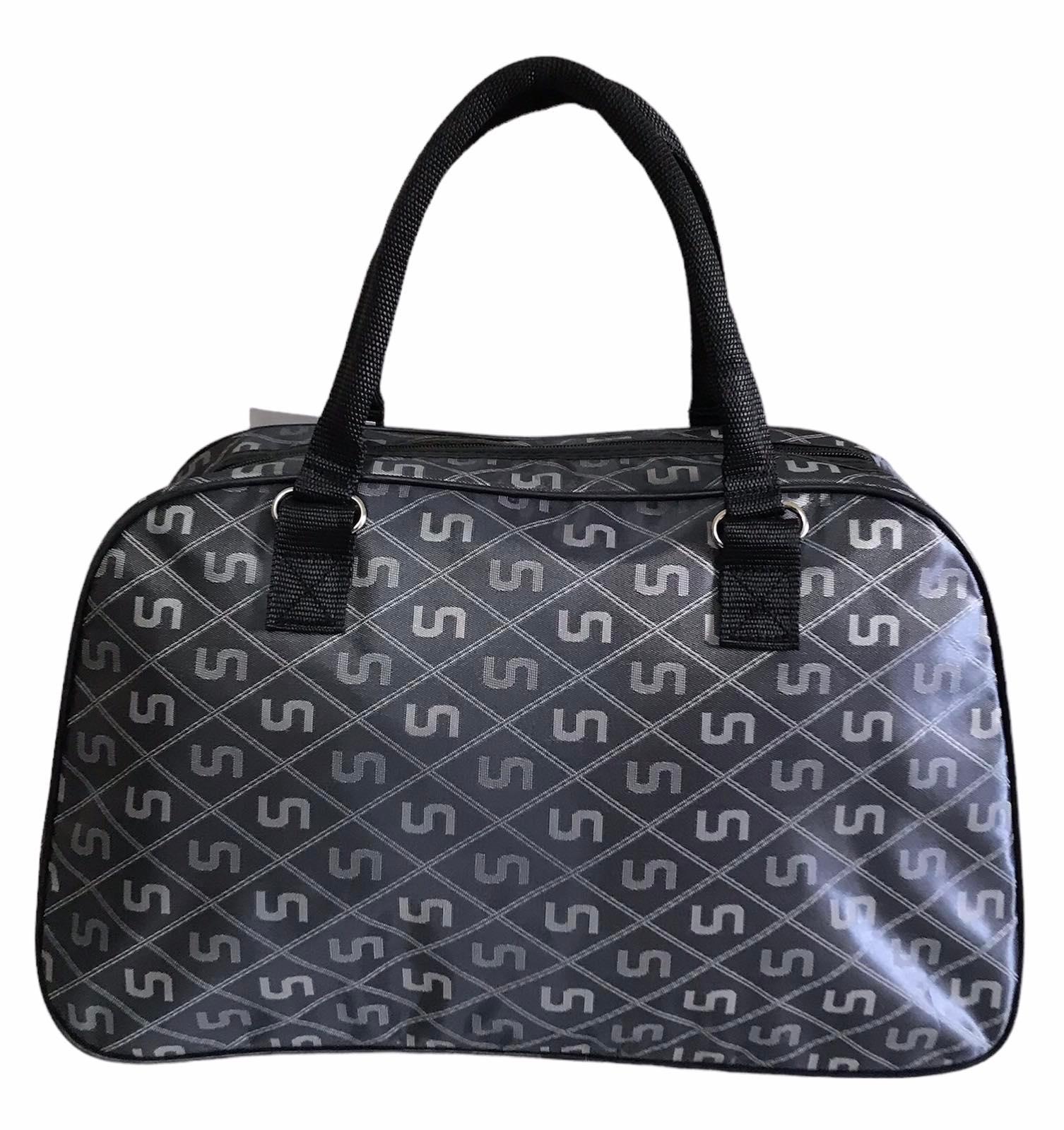 Сумка дорожная ручная кладь с длинным ремнем через плечо Темно-серый (8802GB) - фото 3 Сумка дорожная ручная кладь с длинным ремнем через плечо Темно-серый (8802GB) - фото 3