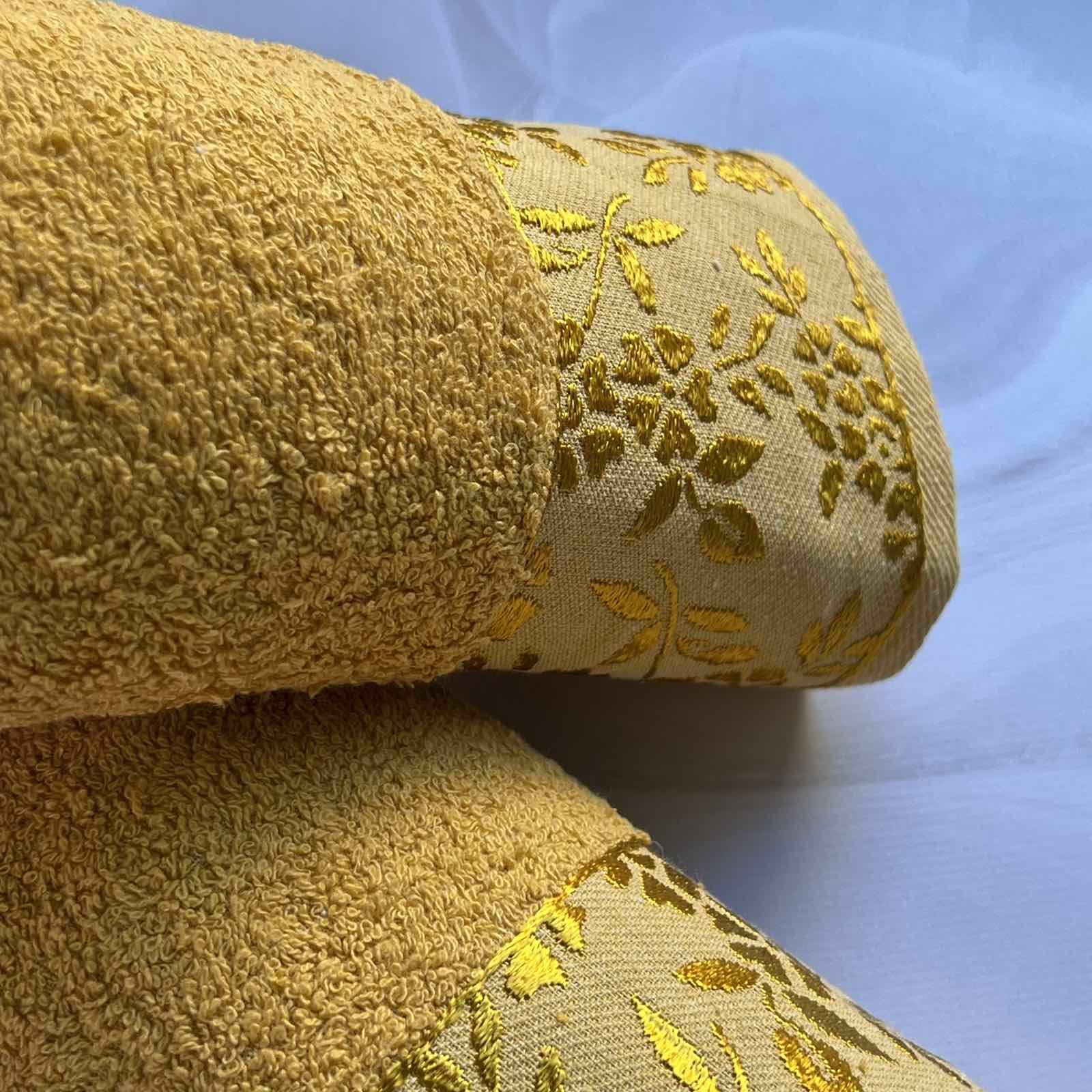 Набір рушників банне та для обличчя 70х40 см/50х90 см 2 шт. Жовтий (mame2v1cic1-sari) - фото 4 Набір рушників банне та для обличчя 70х40 см/50х90 см 2 шт. Жовтий (mame2v1cic1-sari) - фото 4