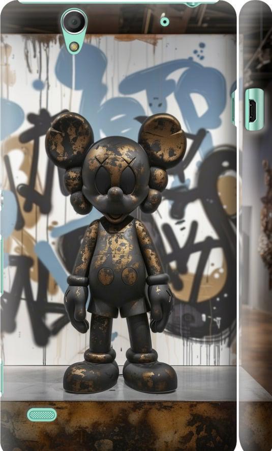 Чехол на Sony Xperia C4 E5333 Bronze kaws v2 (6098m-295-42517)