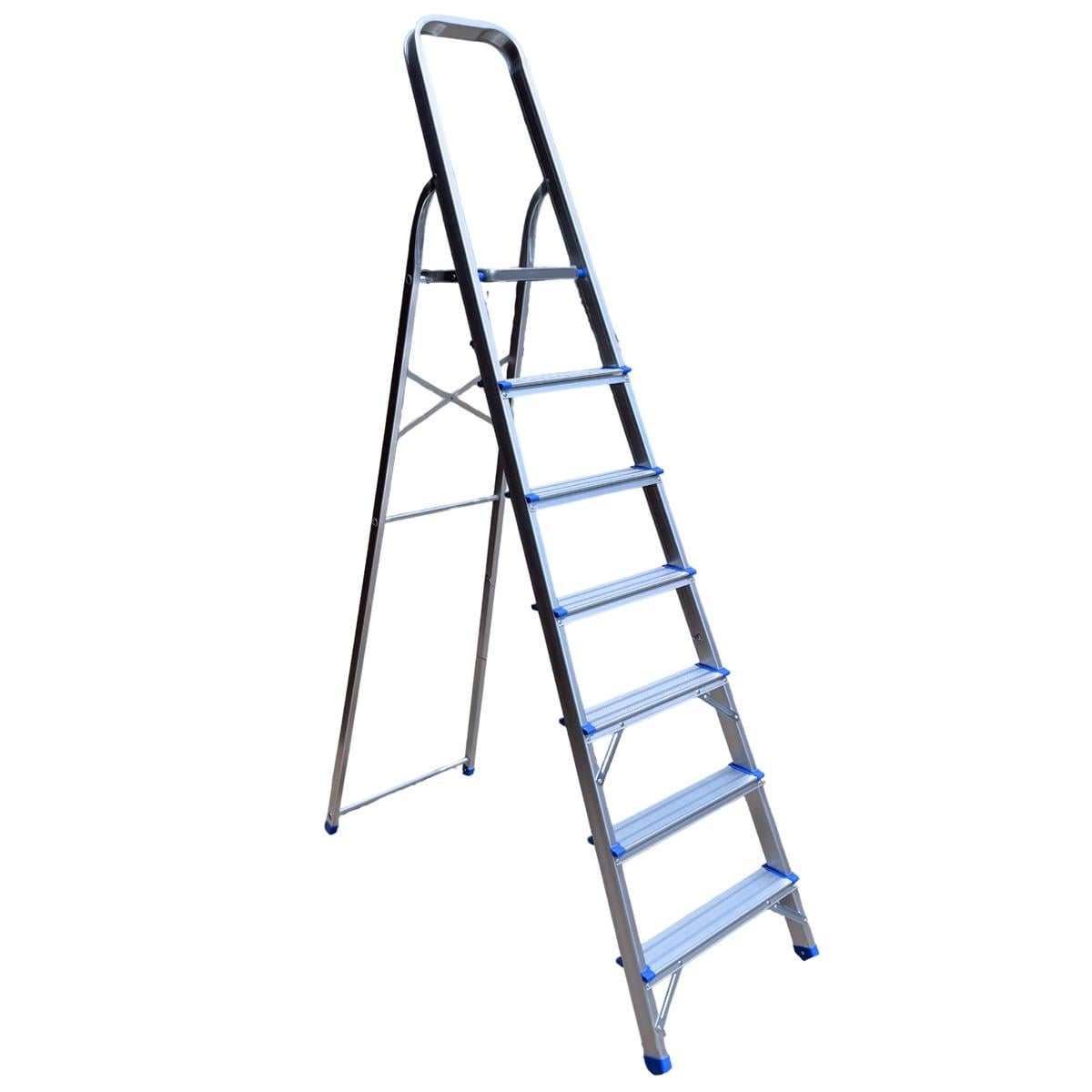 Лестница-стремянка алюминиевая Dozer 7 ступеней Высота до платформы 150 см 4,2 кг (2986311028)