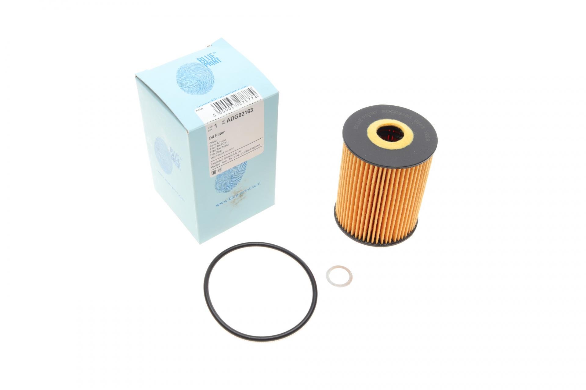 Фильтр масляный BLUE PRINT для Kia K900/K9/Telluride 3,3/3,8 12- (ADG02163)