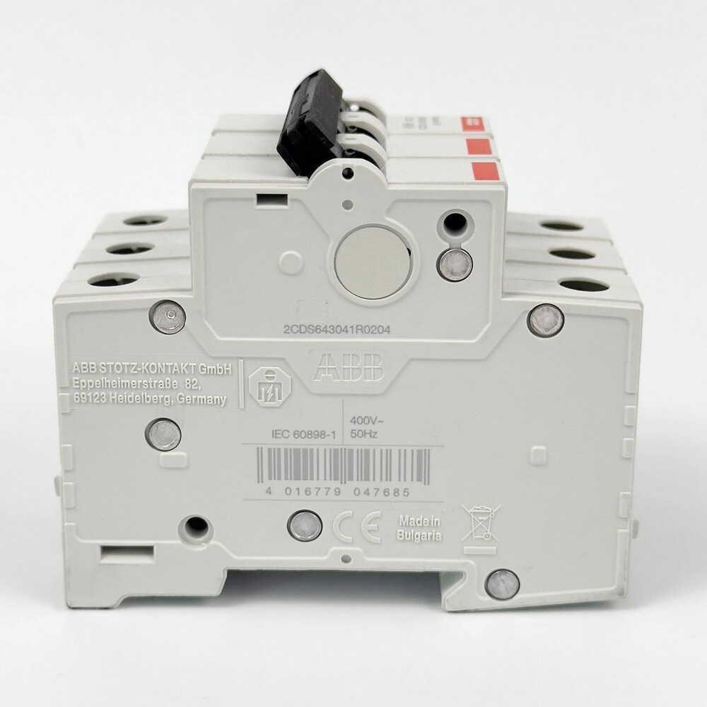 Автоматический выключатель ABB Basic BMS413-C20 3p тип-C 20A (28679716) - фото 4 Автоматический выключатель ABB Basic BMS413-C20 3p тип-C 20A (28679716) - фото 4