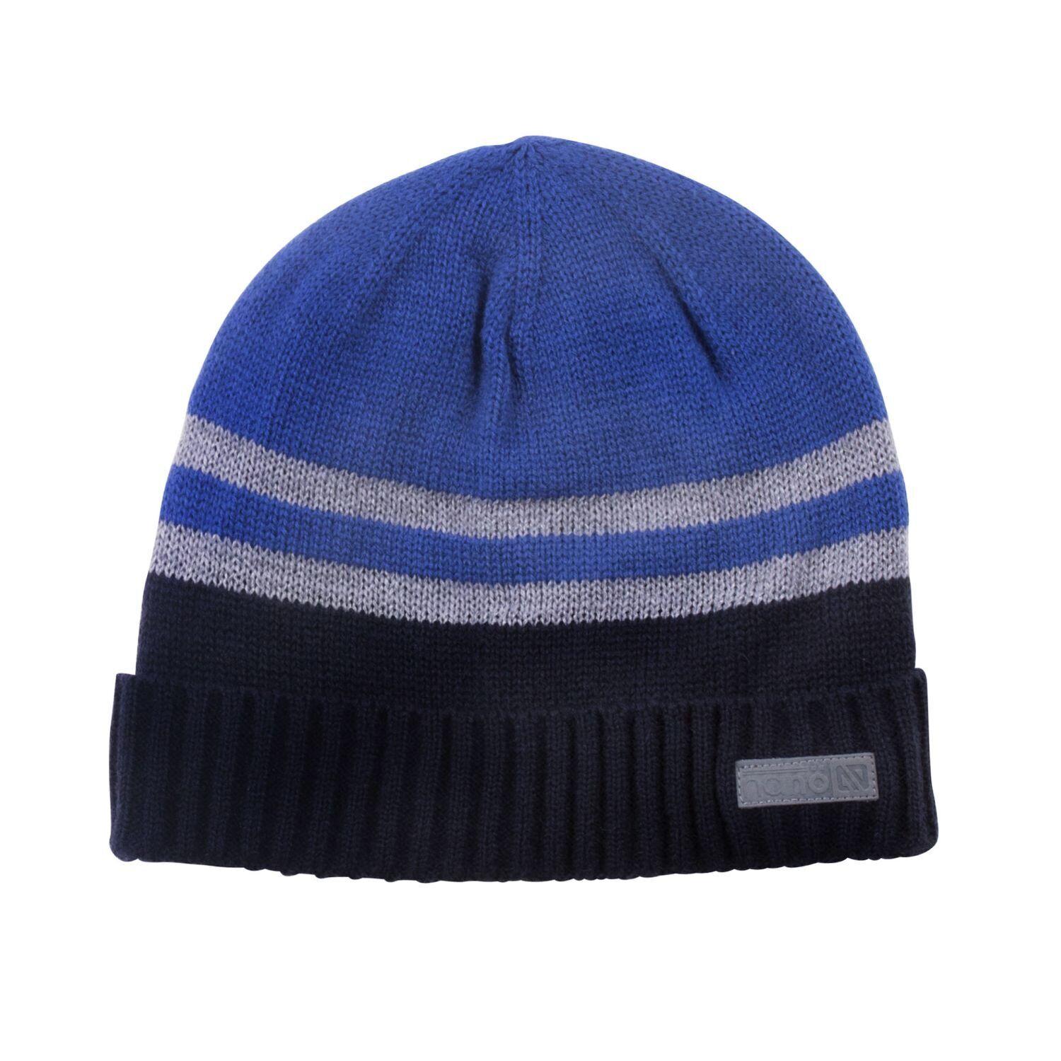 Шапка вязаная для мальчика Nano F18TU251 55-58 см Синий (F18TU251-Navy-7/12) - фото 1