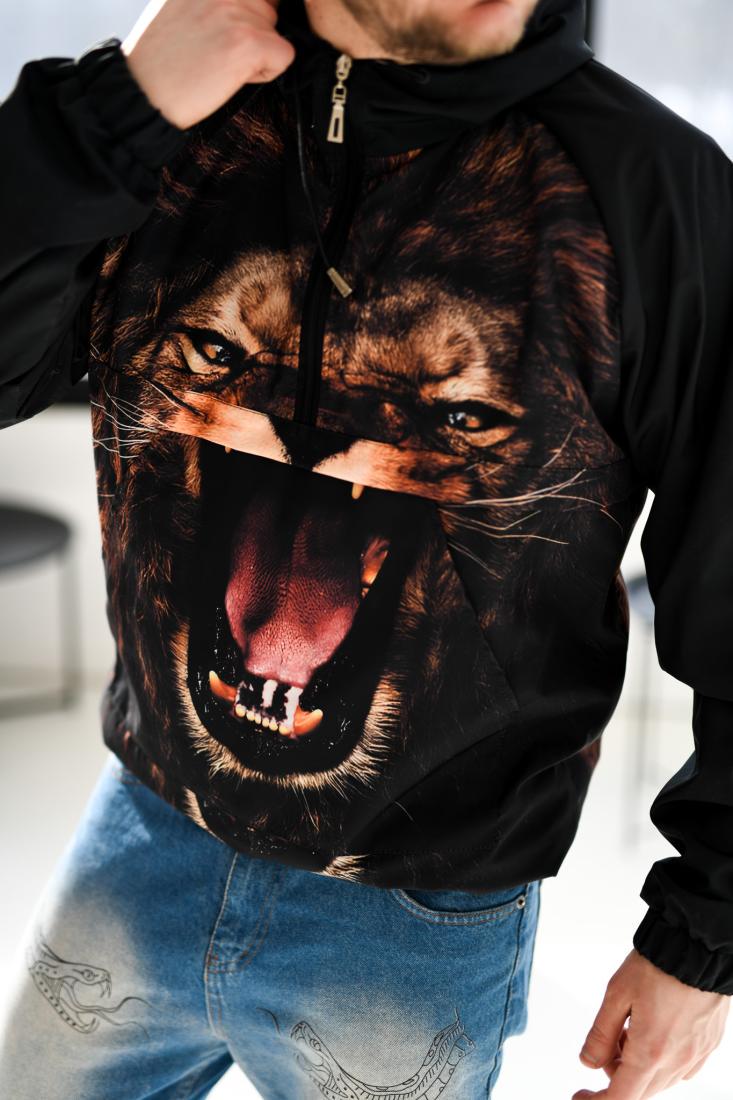 Анорак 49-008 M Чорний (37980) - фото 4