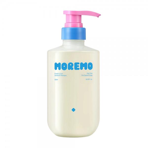 Шампунь очистительный Moremo Scalp Shampoo Clear and Cool содержит природные компоненты для борьбы с перхотью 500 мл (8806050306077)