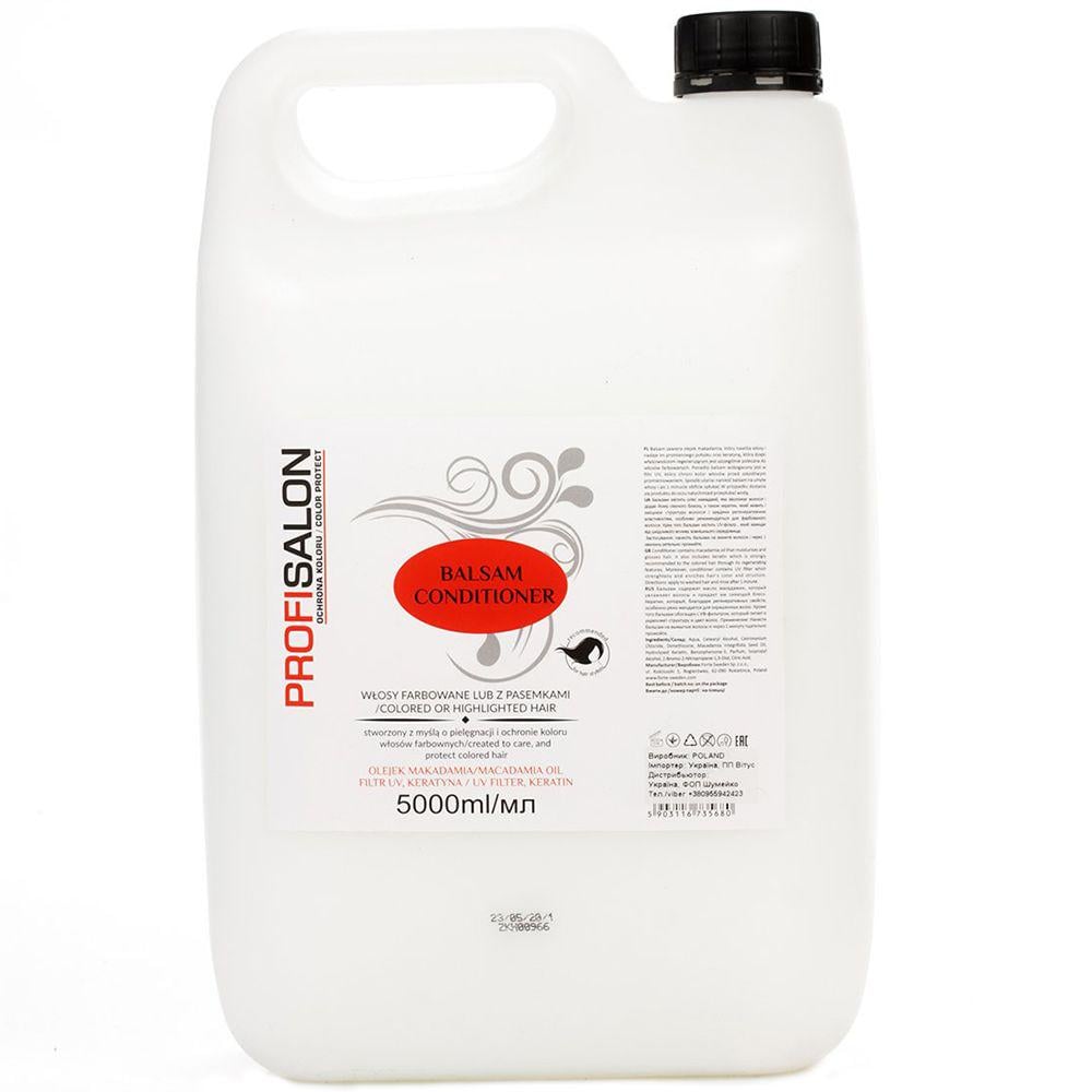 Бальзам Profi Salon для фарбованого волосся c маслом макадамії і кератином 5 л (10975275)