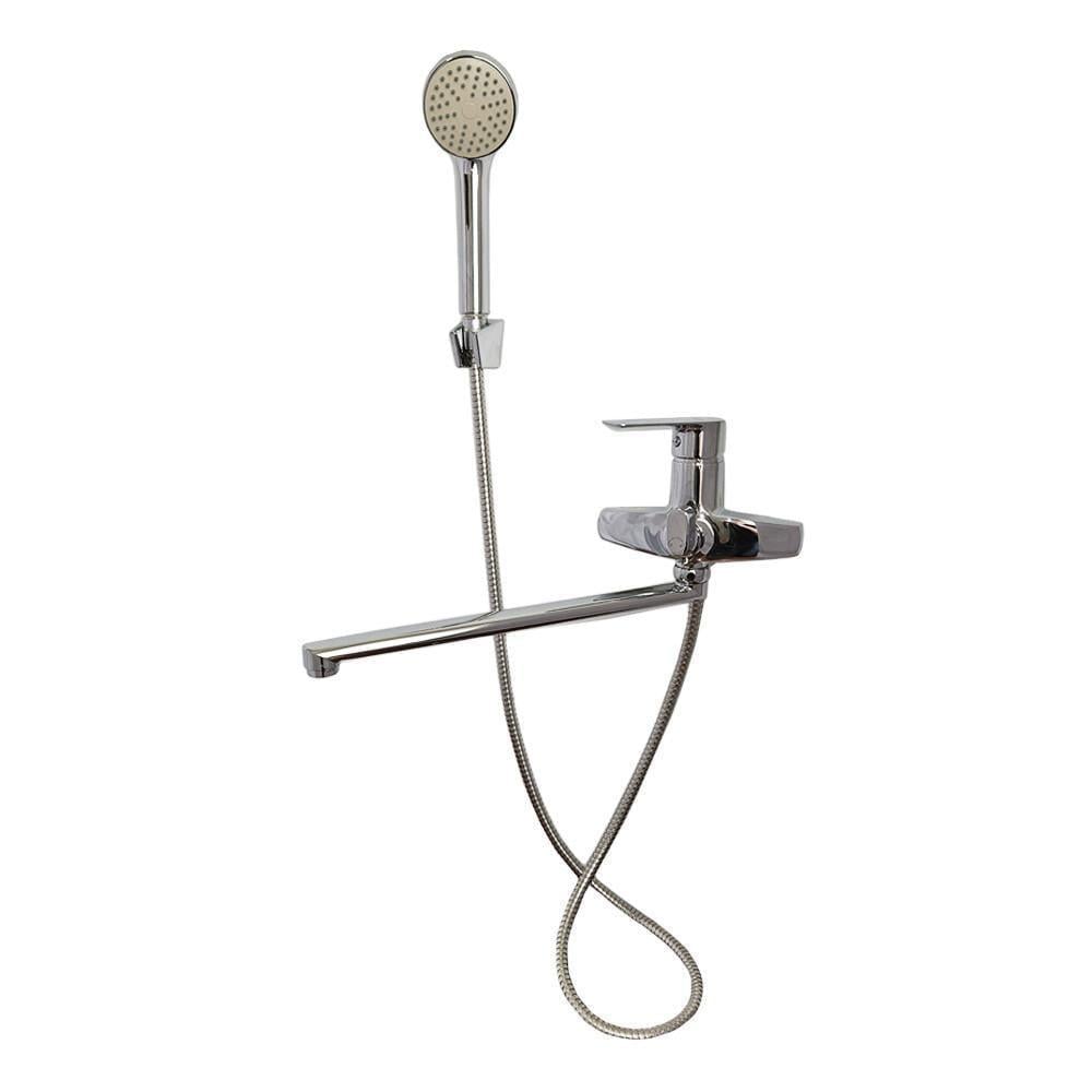 Смеситель для ванны Wezer NKM1-439 поворотный излив Хром (1055229) Смеситель для ванны Wezer NKM1-439 поворотный излив Хром (1055229)