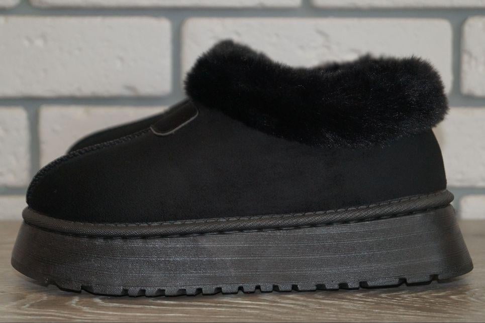 Угги женские зимние на платформе Luck Line р. 39 24,5 см Черный (31557-39)