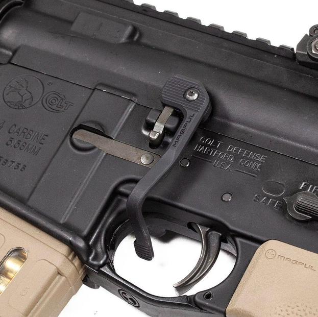 Рычаг для быстрого сброса магазина B.A.D. Lever Magpul (71031) - фото 4 Рычаг для быстрого сброса магазина B.A.D. Lever Magpul (71031) - фото 4