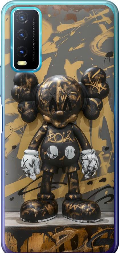 Чехол на Vivo Y20 Bronze kaws (6097t-2078-42517)