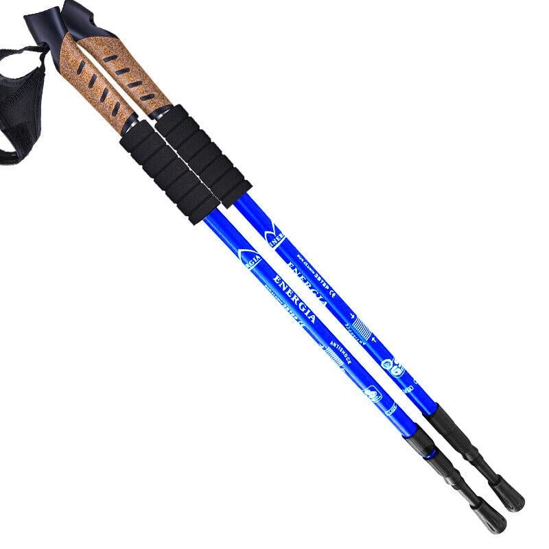 Палки для скандинавской ходьбы 2 шт. Синий (10146339)