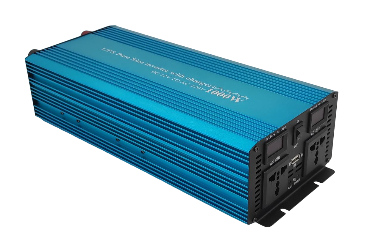 Инвертор UPS-2000S 12V 220V 1000W с чистой синусоидой (2630223)