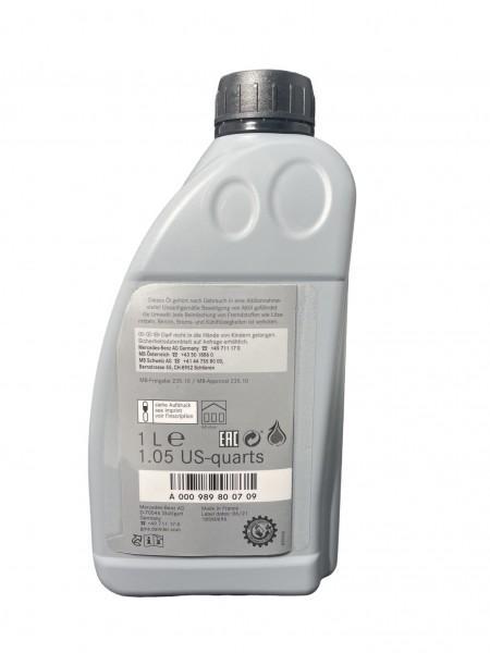 Трансмісійне мастило Mercedes-Benz 236.10 ATF 1 л - фото 2 Трансмісійне мастило Mercedes-Benz 236.10 ATF 1 л - фото 2