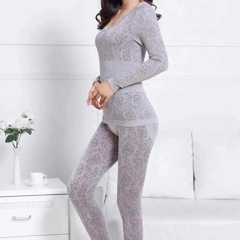 Комплект зимнего термобелья Survival Line W03 эластичный размер S-L Серий (234573881_448)