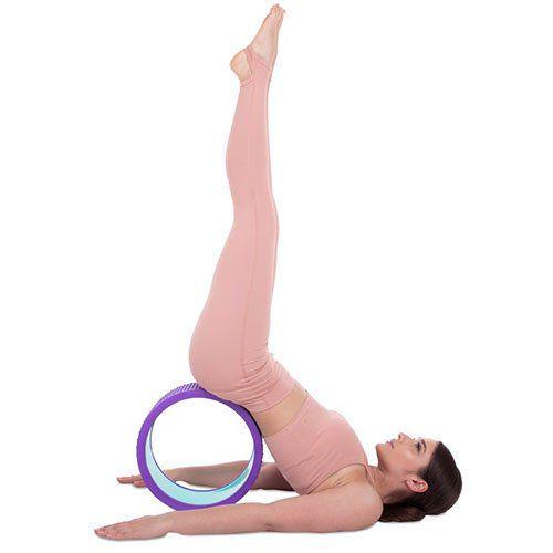 Кільце для йоги Fit Wheel Yoga FI-2436 Фіолетовий (56508024) - фото 6