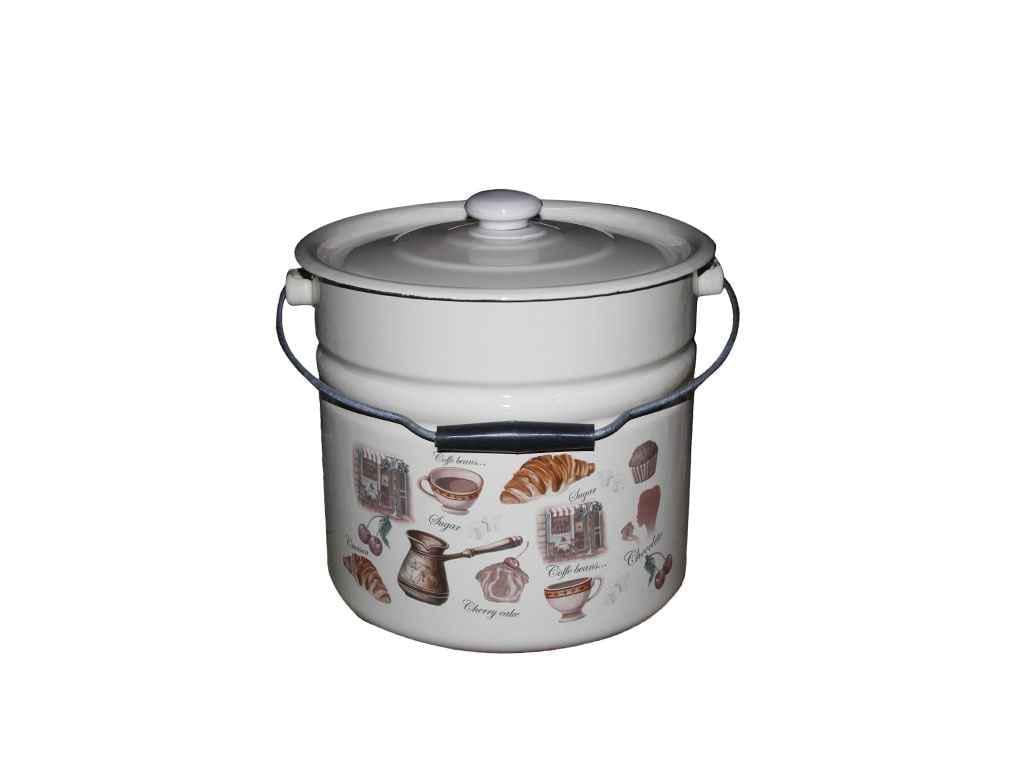 Ведро Idilia 12 л Кафе де Шери Молочный I1224/2 (916085)