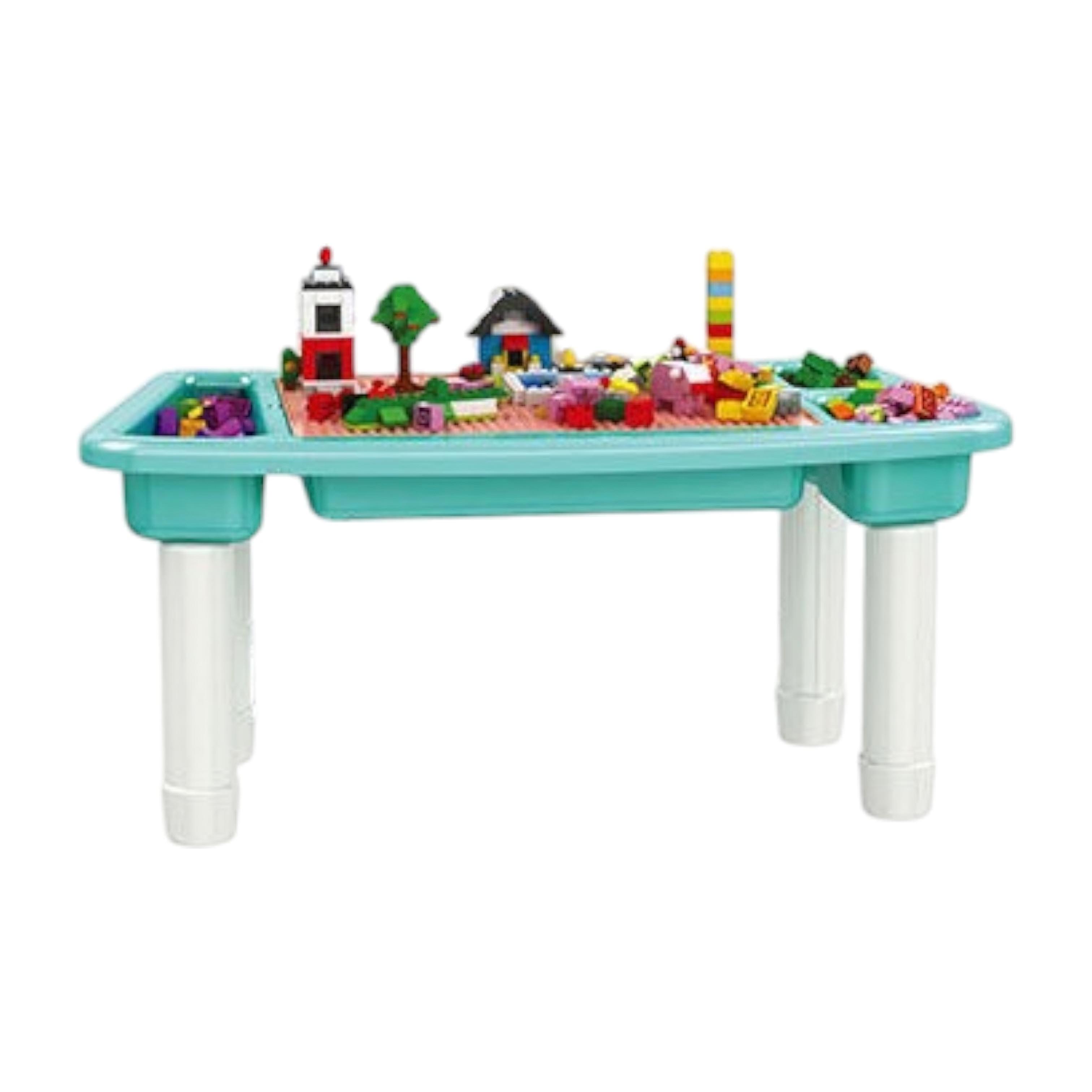 Столик детский 6320 со стульчиком и конструктором 303 дет. (28535563)