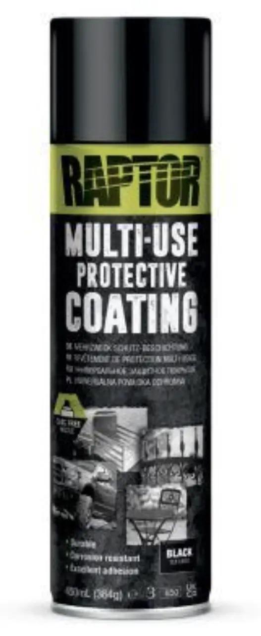 Универсальное защитное покрытие U-POL RAPTOR™ Multi-Use Protective Coating 450 мл Черный (RMUB/AL)