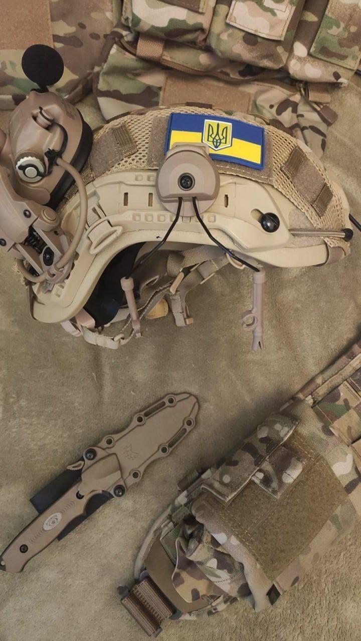 Адаптер для активних навушників на шолом Койот - фото 3 Адаптер для активних навушників на шолом Койот - фото 3