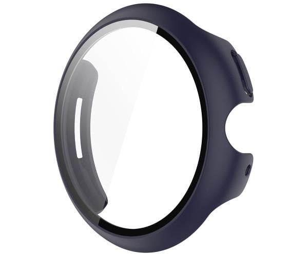 Чохол із захисним склом Protective Cover with Glass для Google Pixel Watch 3 45 мм Синій