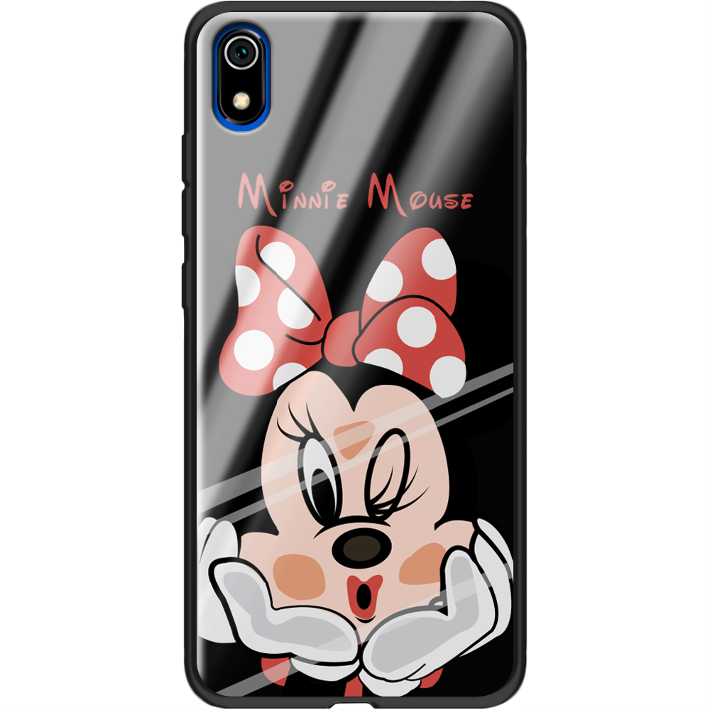 Чехол Boxface Xiaomi Redmi 7A Lady M Черный силикон со стеклом (37400-cc59-37746)