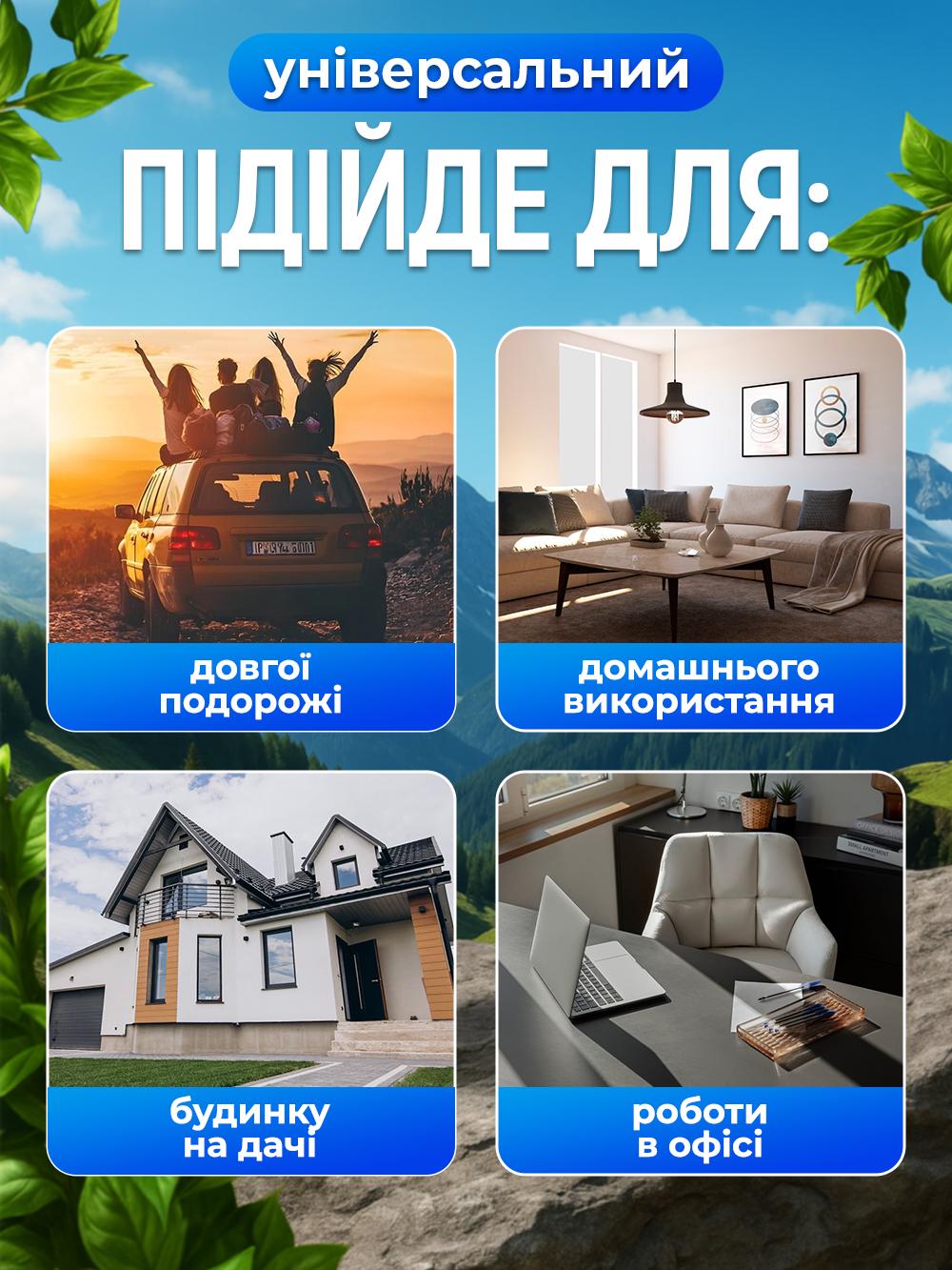 Настольный вентилятор Mini Fan USB аккумуляторный Черный (5fc696b1) - фото 3