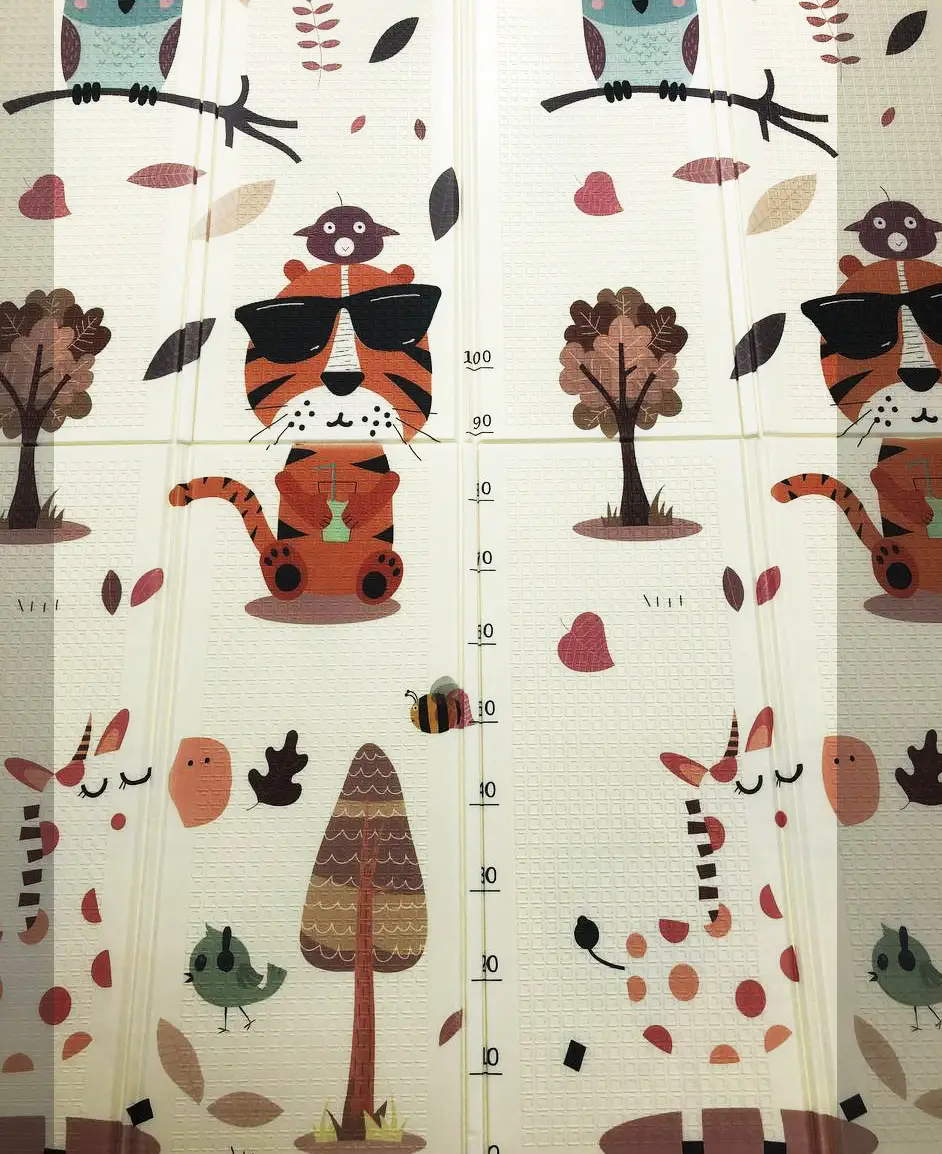 Детский развивающий термоковрик Зоопарк-Ростомір 180х200х0,8 см (09042242110) - фото 4 Детский развивающий термоковрик Зоопарк-Ростомір 180х200х0,8 см (09042242110) - фото 4