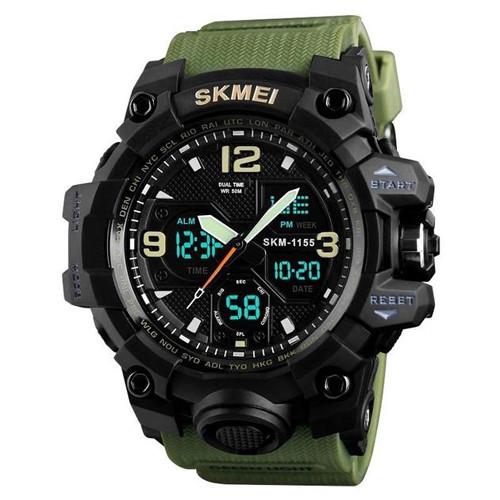 Наручний годинник Skmei 1155BAG Army Green (2245501171)