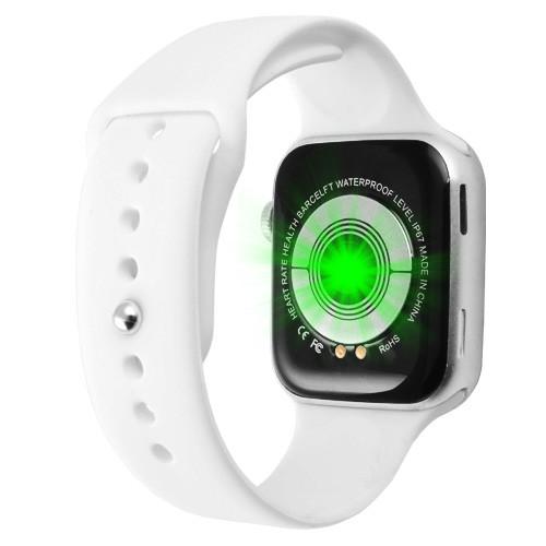 Смарт-годинник Smart Watch T500 пульсометр Білий - фото 4