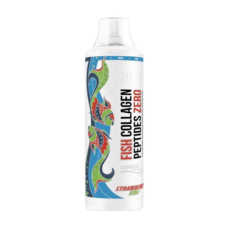 Коллаген морской питьевой жидкий Verisol MST Fish Collagen Peptides Zero 500 мл Клубника-киви