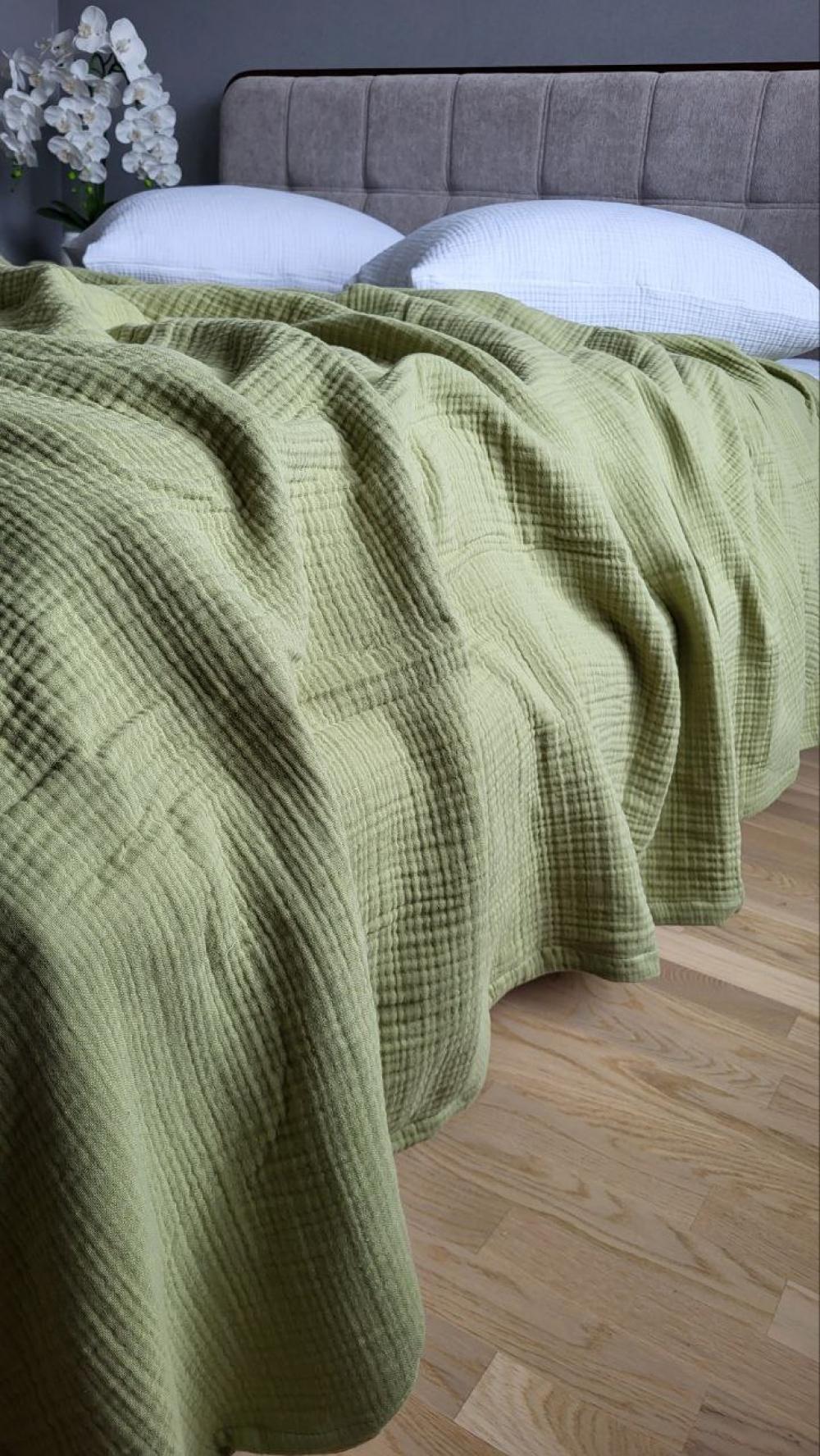 Покрывало детское муслин 110x140 см Herbal (10010) - фото 4